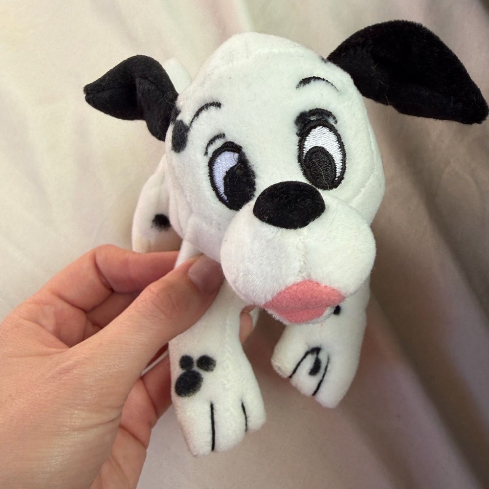 Disney Black and White Dalmatian Dog Toy